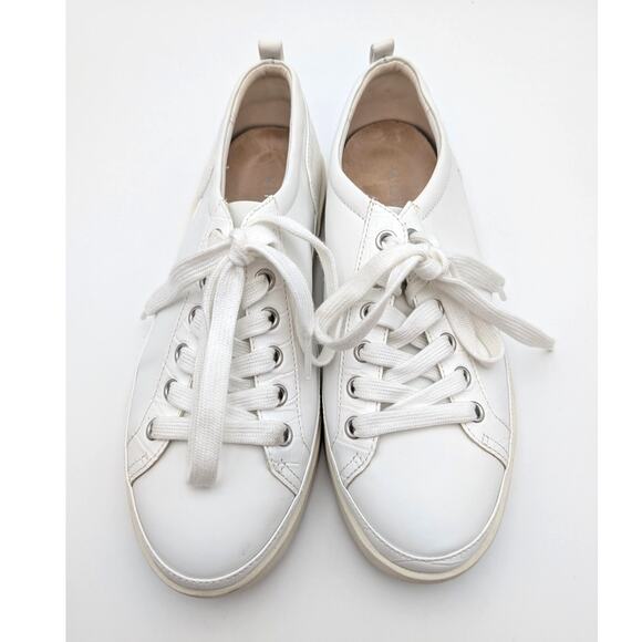 Vionic Winny Women's Lace Up Sneaker Shoes Leather White Size US8 EU38.5 - Picture 3 of 12